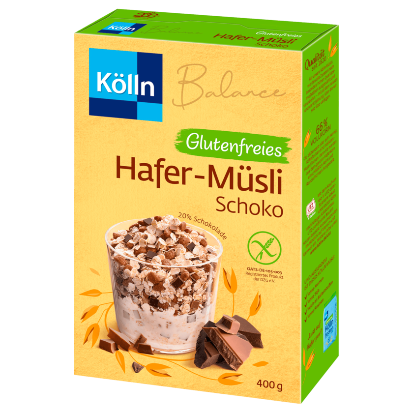 Kölln Hafermüsli Schoko glutenfrei 400g